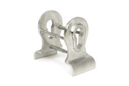 49812 From the Anvil Satin Marine SS &lpar;316&rpar; 50mm Euro Door Pull &lpar;Back to Back fixings&rpar;