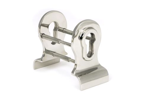 Click Here To Enlarge This Photo Of 49813 From the Anvil Polished Marine SS &lpar;316&rpar; 50mm Euro Door Pull &lpar;Back to Back fixings&rpar;