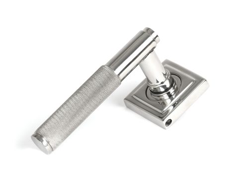 Click Here To Enlarge This Photo Of 49847 From the Anvil Polished Marine SS &lpar;316&rpar; Brompton Lever on Rose Set &lpar;Square&rpar;