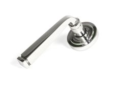 49853 From the Anvil Polished Marine SS &lpar;316&rpar; Avon Round Lever on Rose Set &lpar;Art Deco&rpar;