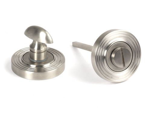 Click Here To Enlarge This Photo Of 49858 From the Anvil Satin Marine SS &lpar;316&rpar; Round Thumbturn Set &lpar;Beehive&rpar;