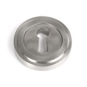 49865 From the Anvil Satin Marine SS &lpar;316&rpar; Round Escutcheon &lpar;Art Deco&rpar;