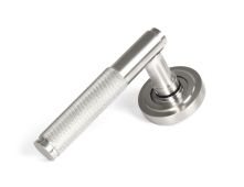 50066 From the Anvil Satin Marine SS &lpar;316&rpar; Brompton Lever on Rose Set &lpar;Art Deco&rpar; - Unsprung