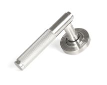 50067 From the Anvil Satin Marine SS &lpar;316&rpar; Brompton Lever on Rose Set &lpar;Beehive&rpar; - Unsprung