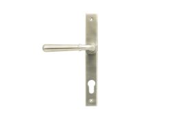 47073 From the Anvil Satin Marine SS &lpar;316&rpar; Newbury Slimline Lever Espag&period; Lock Set - 92mm centres - 212mm screw centres