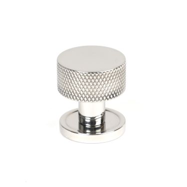 Click Here To Enlarge This Photo Of 46846 From the Anvil Polished SS &lpar;304&rpar; Brompton Cabinet Knob - 25mm &lpar;Plain&rpar;