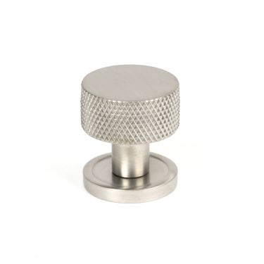 Click Here To Enlarge This Photo Of 46850 From the Anvil Satin SS &lpar;304&rpar; Brompton Cabinet Knob - 25mm &lpar;Plain&rpar;