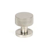 46850 From the Anvil Satin SS &lpar;304&rpar; Brompton Cabinet Knob - 25mm &lpar;Plain&rpar;