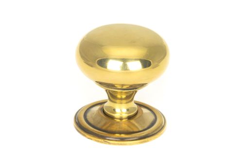 Click Here To Enlarge This Photo Of 46724 From the Anvil Aged Brass Mushroom Cabinet Knob 38mm