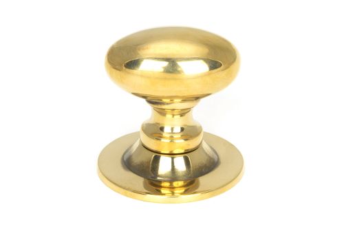 Click Here To Enlarge This Photo Of 46726 From the Anvil Aged Brass Oval Cabinet Knob 40mm