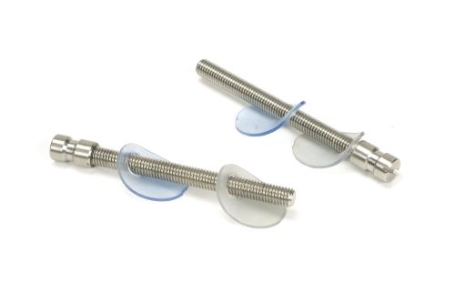 Click Here To Enlarge This Photo Of 50817 From the Anvil Satin SS &lpar;304&rpar; 100mm Back to Back Fixings for T Bar &lpar;2&rpar; - Offset