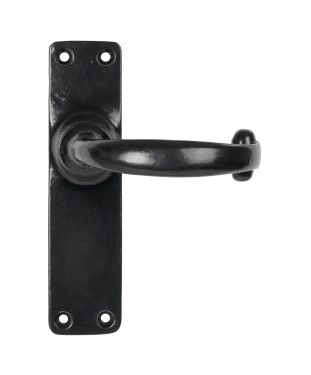 Click Here To Enlarge This Photo Of 46571 From the Anvil Smooth Black Lever Latch Set