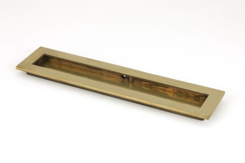 Click Here To Enlarge This Photo Of 48307 From the Anvil Aged Brass 250mm Plain Rectangular Pull