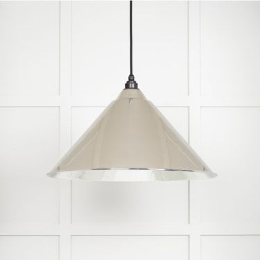 Click Here To Enlarge This Photo Of 45433 From the Anvil Hammered Nickel Hockley Pendant