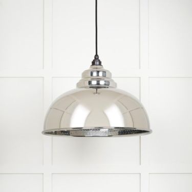 Click Here To Enlarge This Photo Of 45472 From the Anvil Hammered Nickel Harborne Pendant