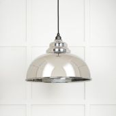 45472 From the Anvil Hammered Nickel Harborne Pendant