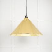 49524 From The Anvil Smooth Brass Interior Hockley Pendant