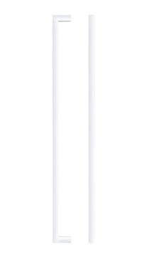 Click Here To Enlarge This Photo Of TDFPS-320-CP - Zoo Hardware Square Block Cabinet Pull Handle 320mm c&sol;c Polished Chrome Finish