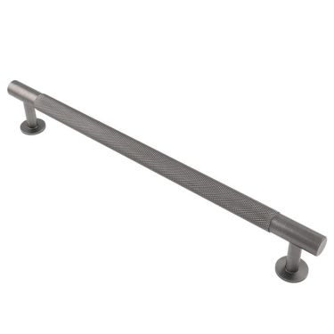 Click Here To Enlarge This Photo Of FTD700EANT - Carlisle Brass Fingertip Design Knurled Pull Handle 254mm &lpar;224mm c&sol;c&rpar; Anthracite
