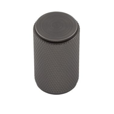 Click Here To Enlarge This Photo Of FTD702ANT - Carlisle Brass Fingertip Design Knurled Knob 18mm dia &lpar;30mm projection&rpar; Anthracite