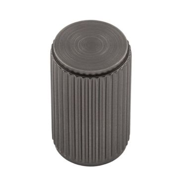 Click Here To Enlarge This Photo Of FTD712ANT - Carlisle Brass Fingertip Design 'Lines' Knob 18mm dia &lpar;30mm projection&rpar; Anthracite