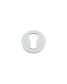 FB001CP - Zoo Hardware Fulton & Bray Euro Profile Escutcheon &lpar;50 x 8mm&rpar; Polished Chrome