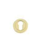 FB001PVD - Zoo Hardware Fulton & Bray Euro Profile Escutcheon &lpar;50 x 8mm&rpar; PVD Brass
