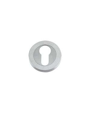 Click Here To Enlarge This Photo Of FB001SC - Zoo Hardware Fulton & Bray Euro Profile Escutcheon &lpar;50 x 8mm&rpar; Satin Chrome