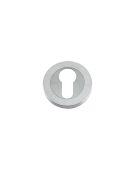FB001SC - Zoo Hardware Fulton & Bray Euro Profile Escutcheon &lpar;50 x 8mm&rpar; Satin Chrome
