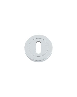 Click Here To Enlarge This Photo Of FB002CP - Zoo Hardware Fulton & Bray Standard Key Escutcheon &lpar;50 x 8mm&rpar; Polished Chrome