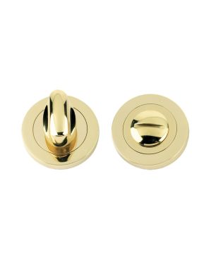 Click Here To Enlarge This Photo Of FB004PVD - Zoo Hardware Fulton & Bray Bathroom Turn & Release &lpar;50mm dia&rpar; PVD Brass