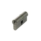C603F92525 - AGB Euro Profile 5 Pin Double Cylinder 30-30mm &lpar;60mm&rpar; &ndash; Black Nickel