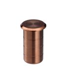 ZAS14-PVDBZ - Zoo Hardware Dust Socket for Flush Bolts &lpar;Concrete&rpar; 20mm dia&period; x 25mm PVD Bronze