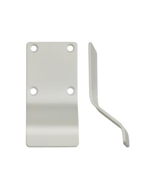 Click Here To Enlarge This Photo Of ZAS19-PCW - Zoo Hardware Cylinder Pull &lpar;Blank Profile&rpar; Powder Coated White