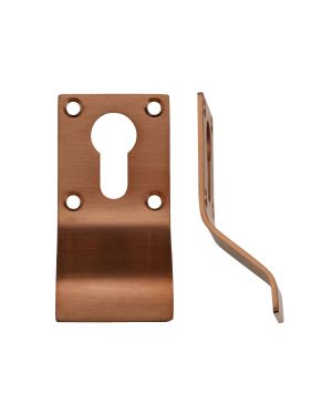Click Here To Enlarge This Photo Of ZAS16-PVDBZ - Zoo Hardware Cylinder Pull &lpar;Euro Profile&rpar; PVD Bronze