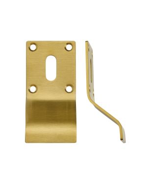 Click Here To Enlarge This Photo Of ZAS20-FSB - Zoo Hardware Cylinder Pull &lpar;Standard Profile&rpar; Favo Satin Brass