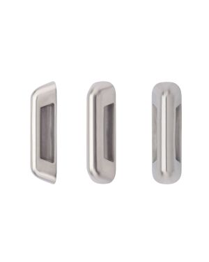 Click Here To Enlarge This Photo Of ZS-ALP100BF-SSS - Zoo Hardware Satin Stainless Steel Anti-Ligature Bolt Fix Pull Handle &lpar;100mm c&sol;c&rpar;