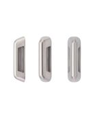 ZS-ALP100BF-SSS - Zoo Hardware Satin Stainless Steel Anti-Ligature Bolt Fix Pull Handle &lpar;100mm c&sol;c&rpar;