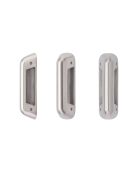ZS-ALP100GS-SSS - Zoo Hardware Satin Stainless Steel Anti-Ligature Grub Screw Pull Handle &lpar;for use with ZS-ALP100BF-SSS for back to back fixing&rpar;