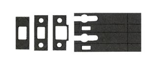ZITL0230G - Zoo Hardware 1mm Universal Tubular Latch Intumescent to suit 4" and 5" Tubular Latches &lpar;FD30&rpar;