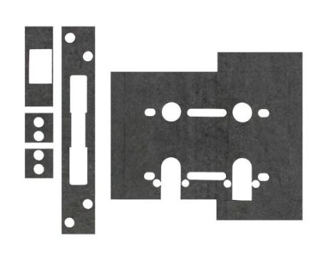 Click Here To Enlarge This Photo Of ZIUKBS30G - Zoo Hardware 1mm Universal Bathroom and Sashlock Intumescent &lpar;FD30&rpar;