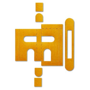 Click Here To Enlarge This Photo Of ES1271 - Carlisle Brass Eurospec Universal UK Sashlock Self Adhesive Intumescent Fire Kit &lpar;FD30&sol;60&rpar;
