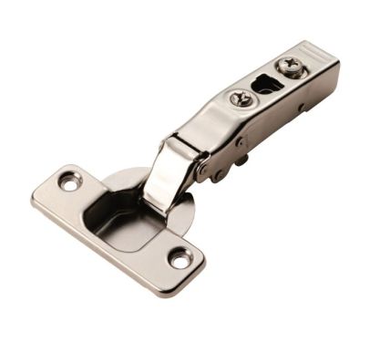 Click Here To Enlarge This Photo Of H4&period;100&period;35&period;10 Fingertip Design Full Overlay Soft Close Hinge &lpar;C85A6A6F&rpar; Bright Nickel Plate