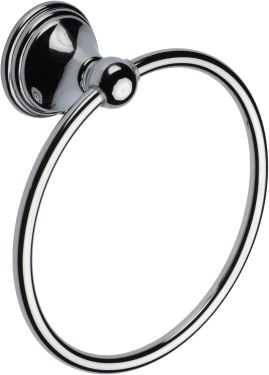 Click Here To Enlarge This Photo Of CAM-RING-PC M&period;Marcus 'Cambridge' Towel Ring Polished Chrome Finish