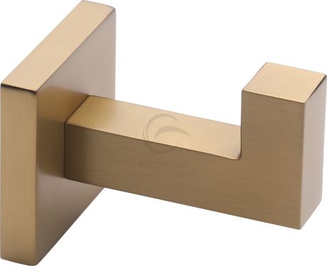 Click Here To Enlarge This Photo Of CHE-HOOK-SB M&period;Marcus 'Chelsea' Robe Hook Satin Brass Finish