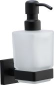 CHE-SOAP-BLK M&period;Marcus 'Chelsea' Soap Dispenser with High Quality Grade 304 SS Pump Matt Black Finish