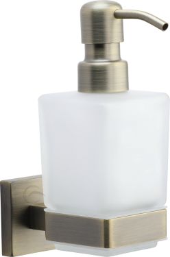 Click Here To Enlarge This Photo Of CHE-SOAP-MA M&period;Marcus 'Chelsea' Soap Dispenser with High Quality Grade 304 SS Pump Antique Bronze Finish