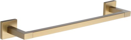 Click Here To Enlarge This Photo Of CHE-TOWEL-45-SB M&period;Marcus 'Chelsea' Single Towel Rail 450mm Satin Brass Finish