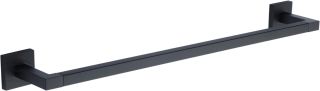 CHE-TOWEL-60-BL M&period;Marcus 'Chelsea' Single Towel Rail 600mm Matt Black Finish