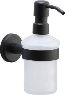 Click Here To Enlarge This Photo Of OXF-SOAP-BLK M&period;Marcus 'Oxford' Soap Dispenser with High Quality Grade 304 SS Pump Matt Black Finish